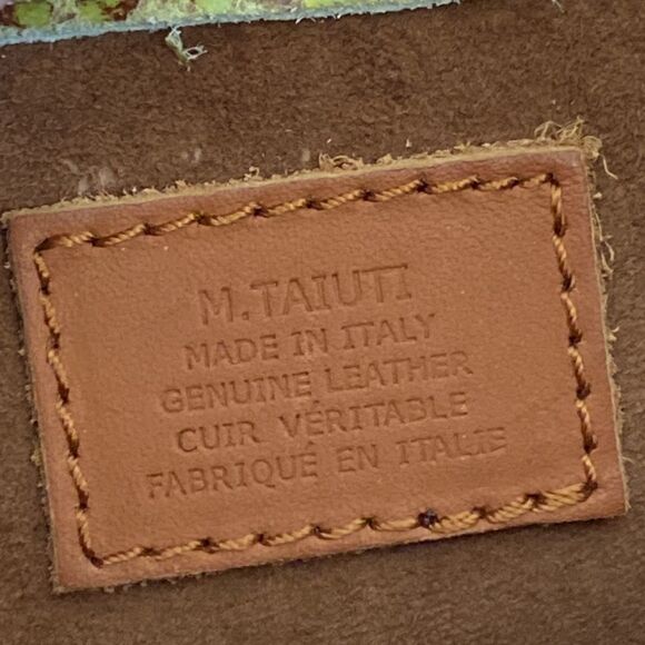 Maurizio Taiuti Italy Snakeskin Leather Clutch Bag - Picture 10 of 12